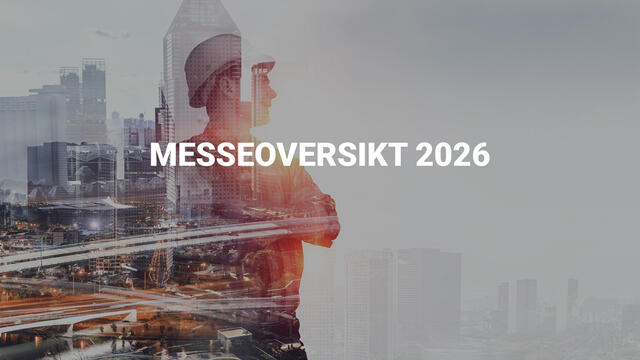 Finn kommende messer og arrangementer der du kan møte oss og bli bedre kjent med Tormatic og våre fagområder.

